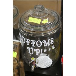 2 GALLON DRINK DISPENSER ON CHOICE: BOTTOMS UP