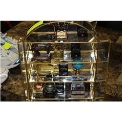 MINI DISPLAY CASE W MINIATURES ON CHOICE