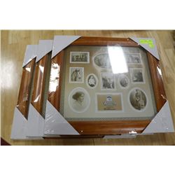LOT OF 3 PICTURE FRAMES ( UNUSED )