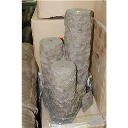 ANGELO DECOR TRI TOWER WATER FOUNTAIN