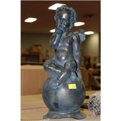 CHERUB STATUE W SPOUT