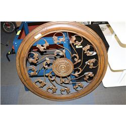 LARGE METAL DECORATIVE WALL HANGING