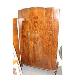 WOOD 6' 1930'S WARDROBE