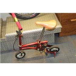 UNIQUE STYLE BIKE W/ FRONT & REAR SUSP