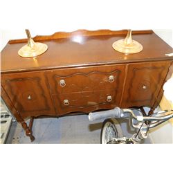 ANTIQUE SIDE BOARD  52" WIDE X 38" TALL