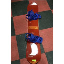 K2 SNOWBOARD W/ BINDINGS