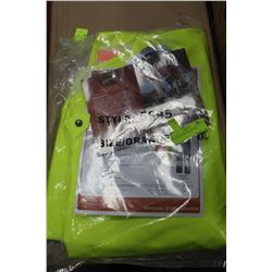 PAIR OF SAFETY RAIN PANTS
