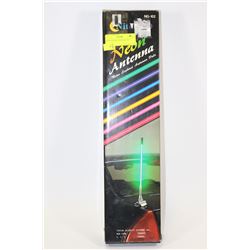 NEON LIGHTED ANTENNA POLE