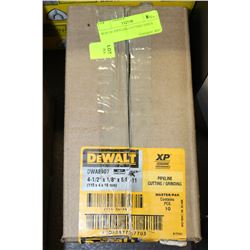 BOX OF PIPELINE CUTTING DISCS