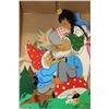 Image 1 : VINTAGE SNOW WHITE & DWARVES WALL HANGINGS