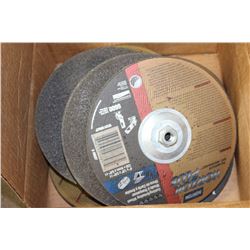 BOX OF ASST NORTON CUTTING DISCS