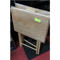 2 FOLDING TV TRAYS