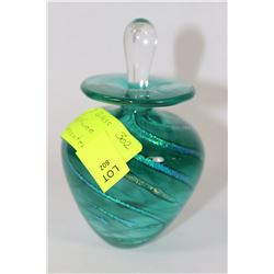 ART GLASS PERFUME DECANTER