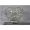 Image 1 : PINWHEEL CRYSTAL FOOTED BOWL