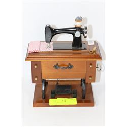 SEWING MACHINE MUSIC BOX