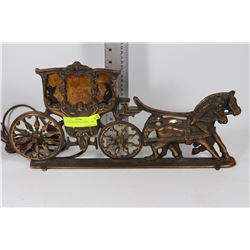 1930s HORSE & BUGGY WALL LAMP