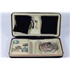 Image 1 : TRAVELLING JEWELERY CASE WITH CONTENTS