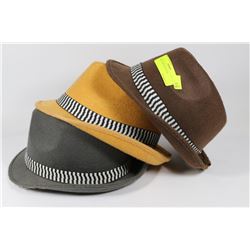 THREE TYROLEAN HATS