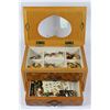 Image 1 : MED JEWELLERY BOX WITH CONTENTS