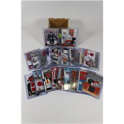 BOX OF 20 NHL JERSEY CARDS