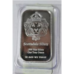 .999 1oz SILVER BAR