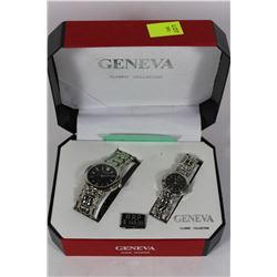 GENEVA HIS & HERS WATCH SET