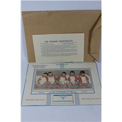 1935 MCGAVINS BREAD - DIONNE QUINTUPLET CALENDAR