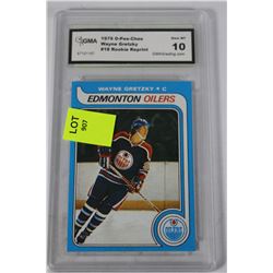1979 WAYNE GRETZKY ROOKIE CARD REPRINT