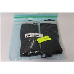 PK OF 2 LADIES LEAHTER GLOVES SIZE M