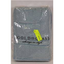 PK OF NEW GOLD COAST BLUE TOWELS