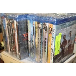 BUNDLE OF 10 BLU-RAY DVD'S X2