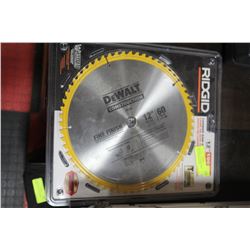 NEW DEWALT 12" FINE FINISH CIRCULAR SAW BLADE