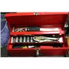 Image 1 : TOOL BOX WITH NEW AND USED TOOLS