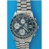 Image 1 : A Gentleman's steel TAG Heuer 2000 quartz chronograph wristwatch with black dial....