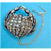 Image 1 : A Victorian gold brooch, designed as a crab pave set rose cut diamonds...