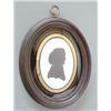 Image 1 : John Miers (1758-1821), silhouette painted on plaster, Reverend Turner, Head and shoulders in pro...
