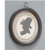 Image 1 : Eighteenth century Dutch School , silhouette painted on paper Jeanette Kannuzz nee Fuchr in ridin...