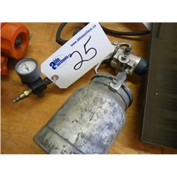 2 PNEUMATIC SPRAY CANS