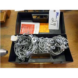 BOX OF CABLE CHAINS