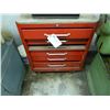 Image 1 : RED TOOL CABINET W/CONTENTS