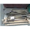 Image 1 : PALLET OF SHOVELS, HAMMER & MISC TOOLS