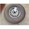 Image 1 : TOYO RADIAL 50R/15 TIRE WITH STEEL RIM