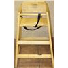 Image 1 : WOODEN HIGH CHAIR