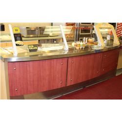 STAINLESS STEEL PREP TABLE