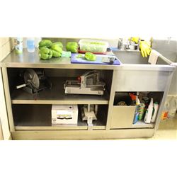 STAINLESS STEEL SINK UNIT