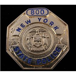 New York State Police 800 Octagon Badge