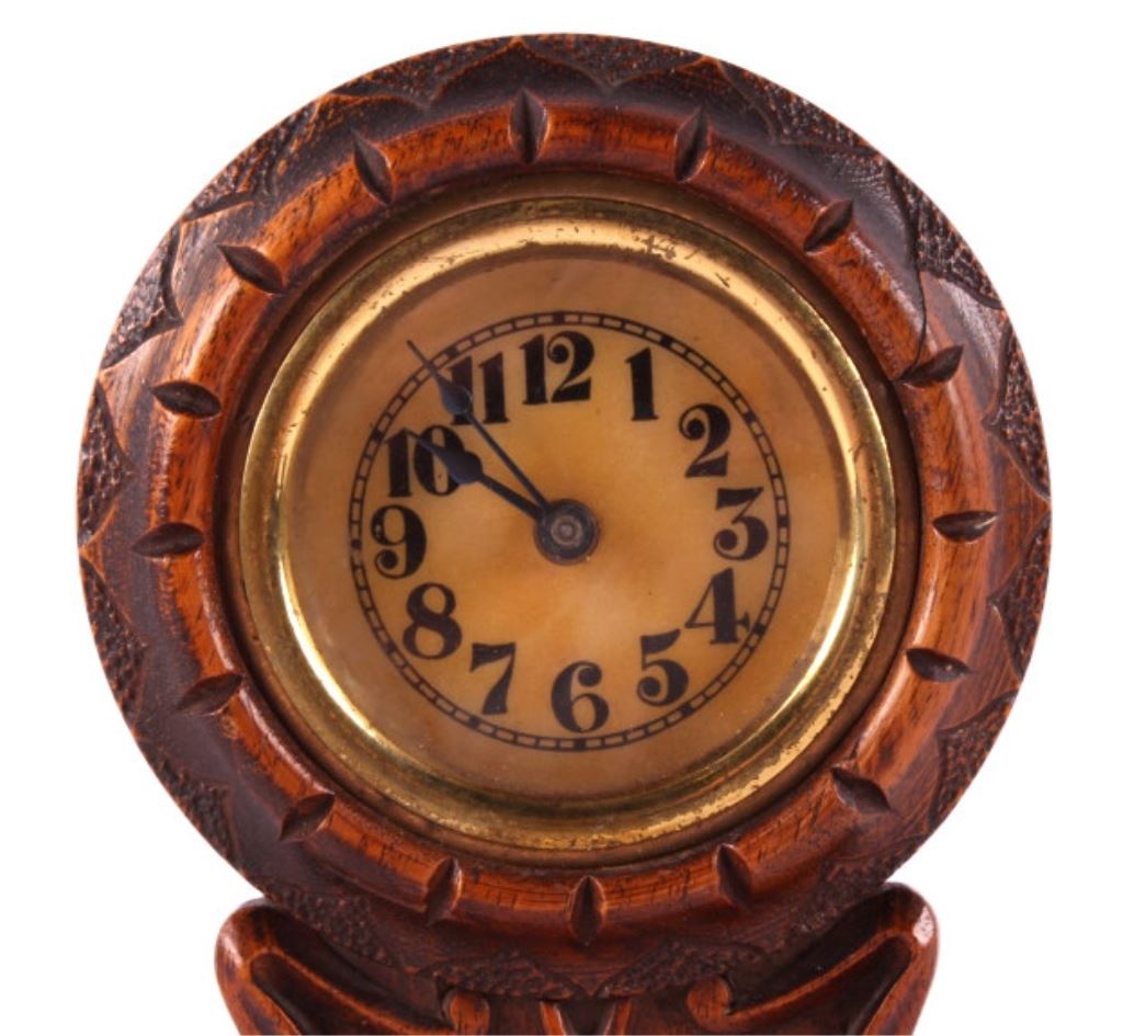 Arts and Crafts Movement Clock