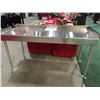 Image 1 : 6’ Aluminum Fish Cleaning Table