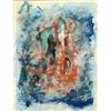 Image 1 : PHILIP GUSTON (American. 1913-1980), "Untitled". Signed Philip Guston and dated 55 l/r., Goua...