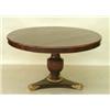 Image 1 : VERY FINE REGENCY GILT BRONZE MOUNTED ROSEWOOD BREAKFAST TABLE, English. Circa 1830. The circul...